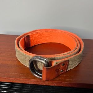 American eagle reversible belt 42.5 leather to cloth
